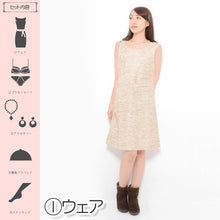 画像をギャラリービューアに読み込む, 女装セット-女子大生セット-