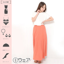 画像をギャラリービューアに読み込む, 女装フルコーデセット夏