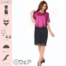 画像をギャラリービューアに読み込む, 女装デートセット