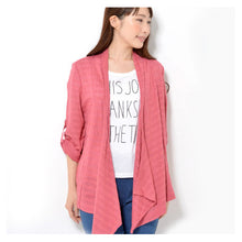 画像をギャラリービューアに読み込む, 透かし編みカーディガン-女装服