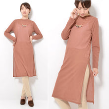 画像をギャラリービューアに読み込む, ミステリアス透けワンピ/レンガ-女装服