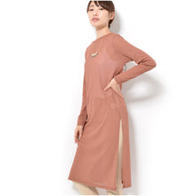 画像をギャラリービューアに読み込む, ミステリアス透けワンピ/レンガ-女装服