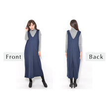 画像をギャラリービューアに読み込む, ドレッシーロングワイドボトムス-女装服
