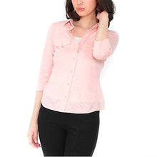 画像をギャラリービューアに読み込む, 七分袖ブラウス-女装服