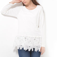 画像をギャラリービューアに読み込む, レースロングトップス-女装服