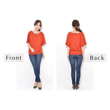 画像をギャラリービューアに読み込む, ラメゆるサマーニット / Orenge-女装服