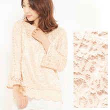 画像をギャラリービューアに読み込む, レースフェミニンブラウス/PN-女装服