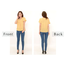 画像をギャラリービューアに読み込む, 接触冷感/汗染防止 フレアブラウス-女装服