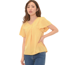 画像をギャラリービューアに読み込む, 接触冷感/汗染防止 フレアブラウス-女装服