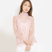 画像をギャラリービューアに読み込む, 総レース&シースルー(裏地付)-女装服