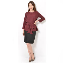 画像をギャラリービューアに読み込む, ウエストリボントップス-女装服