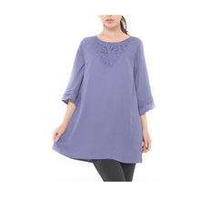 画像をギャラリービューアに読み込む, チェニックラベンダー-女装服