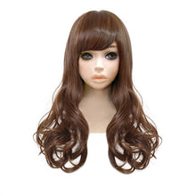 画像をギャラリービューアに読み込む, 女装用のウェーブロングウィッグ