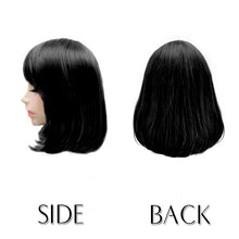 画像をギャラリービューアに読み込む, 女装用ウィッグ/黒髪ボブ