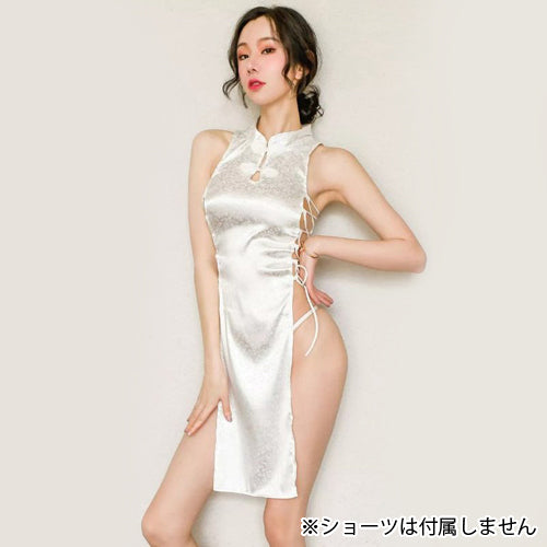 極セクシーチャイナ/ホワイト – 女装通販ハニーメル